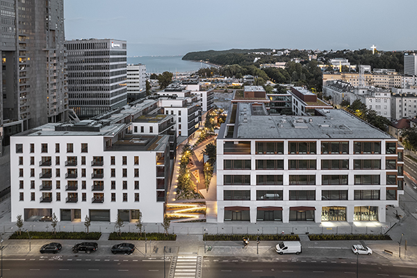 W drugim etapie Gdynia Waterfront firma Vastint zrealizowała dwa biurowce i dwa obiekty mieszkalne.