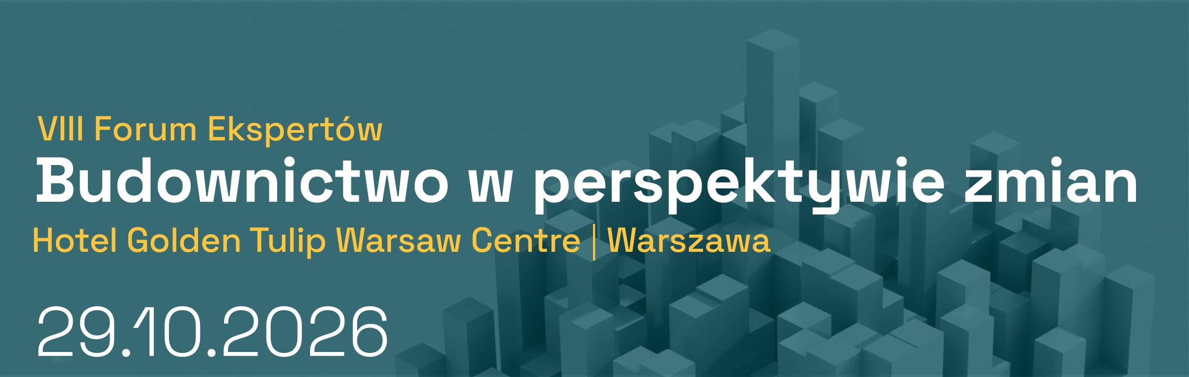 Baner VIII edycji Forum Ekspertów