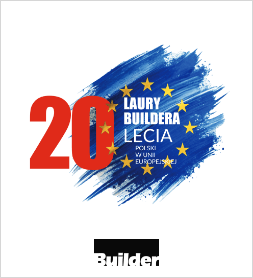 Logo Osobowość Branży 20-lecia Polski w UE