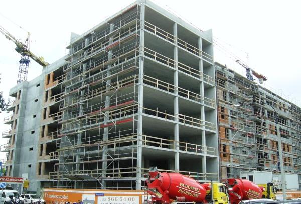 Wizja Mokotów w stanie surowym