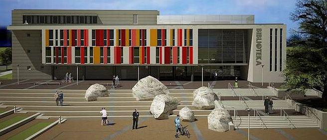 Budowa Biblioteki Głównej i Centrum Języków Obcych Uniwersytetu Jana Kochanowskiego w Kielcach