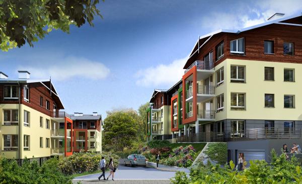 Bernadowo Park w Gdyni pnie się w górę