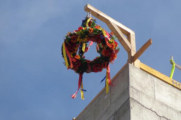 Gotowa konstrukcja I etapu osiedla Moko w Warszawie