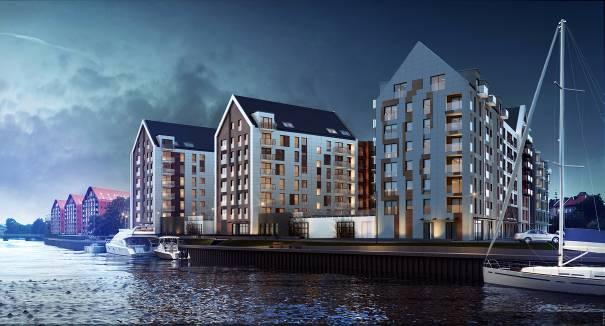 Nowa Motława w Gdańsku – aparthotel i prawie 300 mieszkań