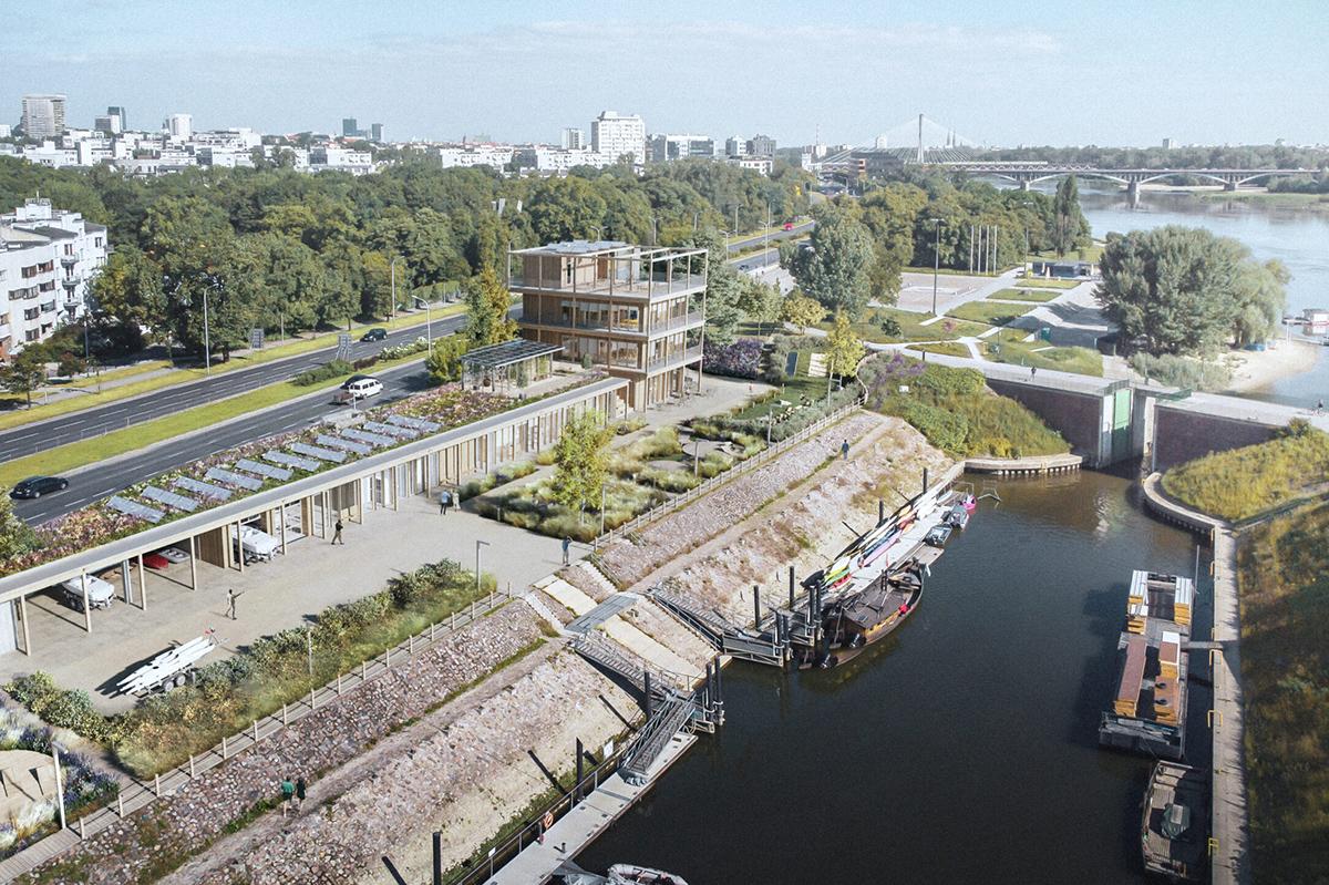 Oaza dla wodniaków. Warszawa szuka wykonawcy bosmanatu w Porcie Czerniakowskim