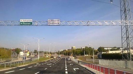 Skanska rozbudowała ul. Nowolazurową w Warszawie