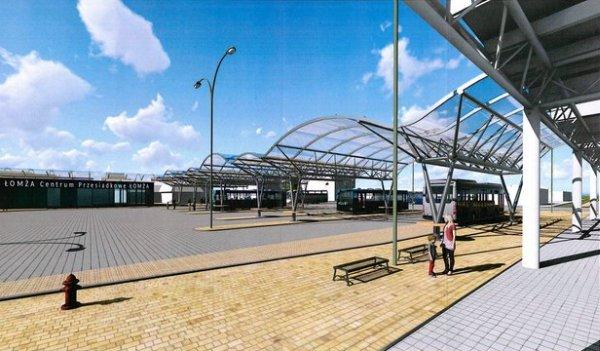 Łomża buduje centrum przesiadkowe