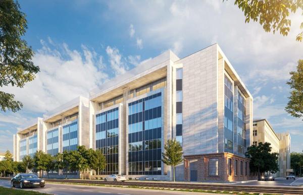 Alchemium, gmach Politechniki Łódzkiej w budowie