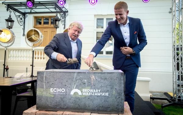 Browary Warszawskie w budowie