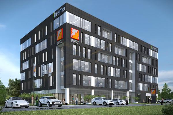 Powstają fundamenty biurowca BREMA w Katowicach