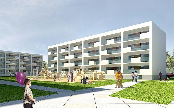 Pierwszy projekt mieszkaniowy P.A. Nova