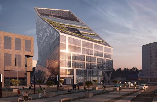 Chmielna 89 rośnie w górę