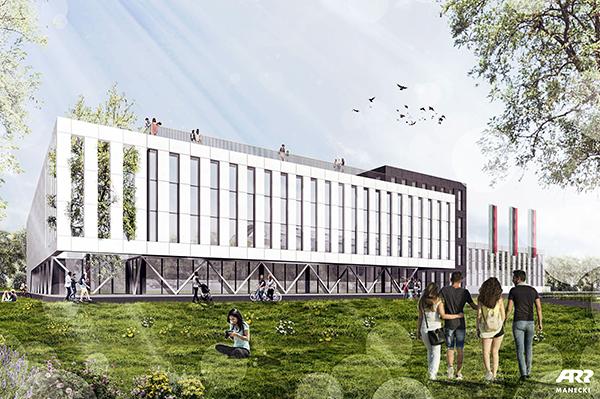 Jest wykonawca hali sportowej AGH