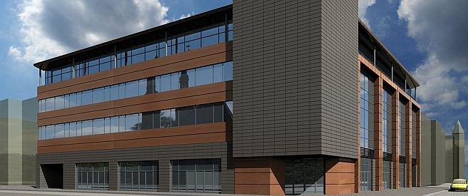 Letia Business Center w budowie