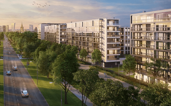 Mieszkaniowy gigant od Dom Development na Mokotowie