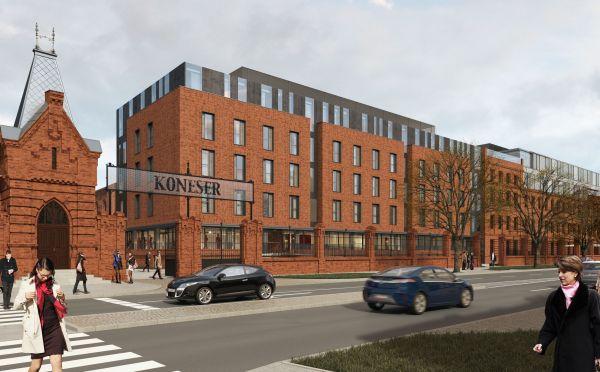 Hotel Moxy w warszawskim Koneserze