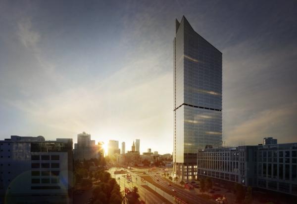 Skyliner - najbardziej elegancki wieżowiec w Warszawie