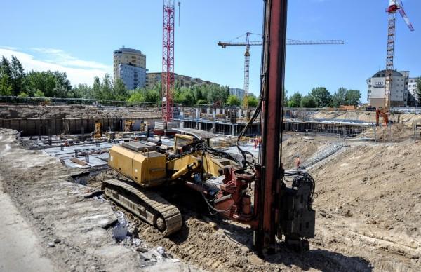 Kamień węgielny pod szpital Południowy w Warszawie