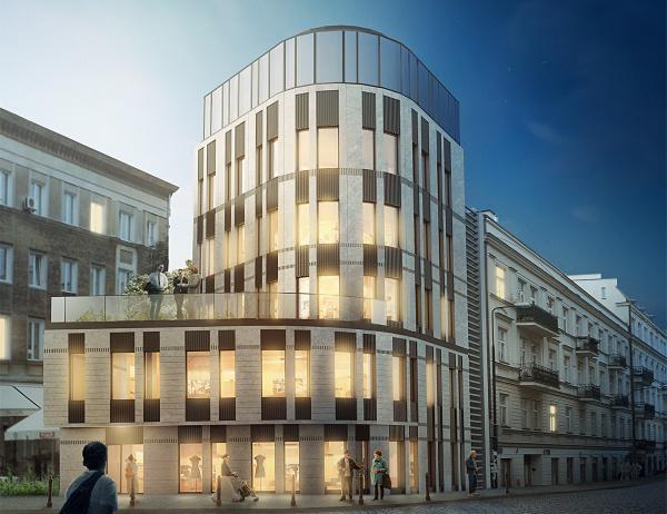 W centrum Warszawy wyrośnie kameralny biurowiec