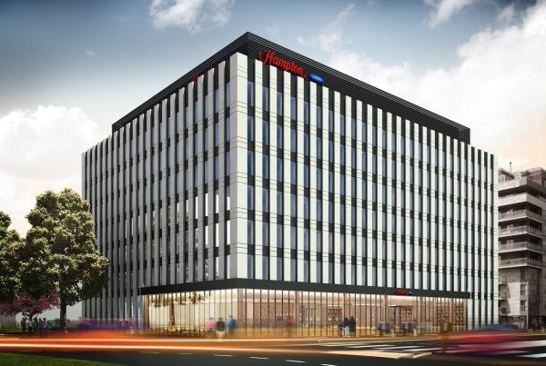 Eiffage rozpoczyna budowę Hampton by Hilton w Warszawie