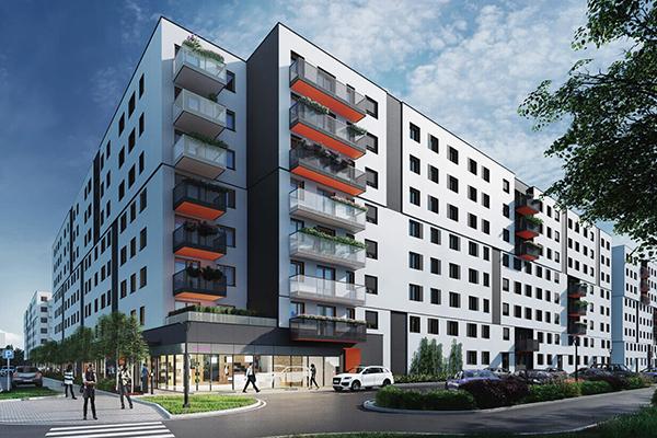 VII etap osiedla Centralna Park w Krakowie