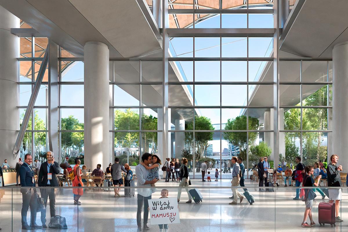 Projekt terminala lotniska CPK gotowy. Budowa w 2026 roku