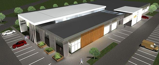 PTB Nickel buduje centrum handlowe w Dąbrówce pod Poznaniem
