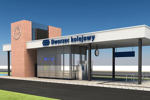 Startuje budowa pierwszego dworca na linii kolejowej nr 213