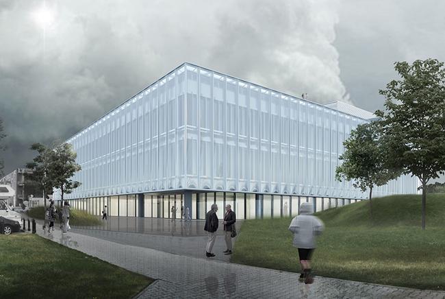 Pracownia Przewrotu Kopernikańskiego w budowie