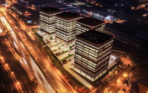 Silesia Business Park, czyli tiramisu, rozrasta się o kolejny budynek