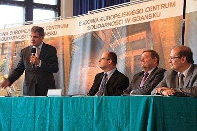 Podpisano umowę na budowę siedziby Europejskiego Centrum Solidarności