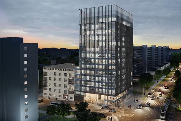 Wielka 27 - najwyższy biurowiec we Wrocławiu