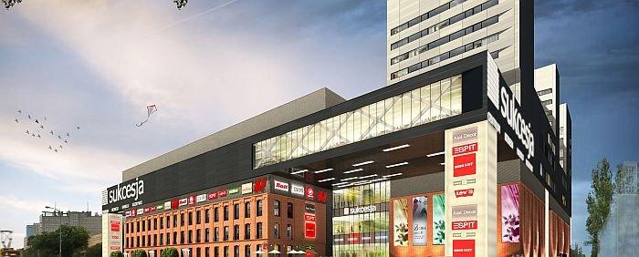 Jest projekt architektoniczny Centrum Handlu, Biznesu i Rozrywki Sukcesja w Łodzi