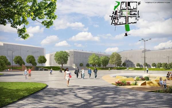 Konkurs na koncepcję przebudowy Placu Wolności w Kielcach rozstrzygnięty