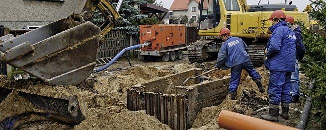 Podsumowanie budowy kanalizacji w Jaworznie w 2012 roku