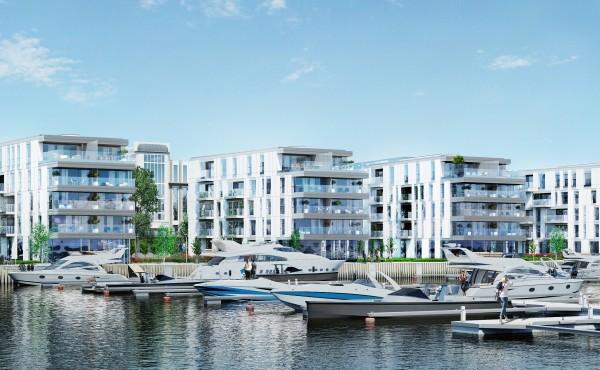 Marina jachtowa inwestycji Yacht Park z pozwoleniem na budowę