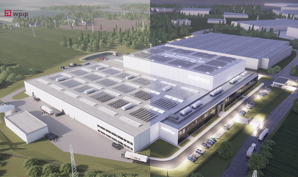 WPIP Construction zbuduje centrum dystrybucyjne HalfPrice