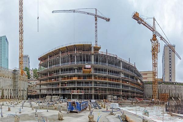 Warsaw Spire - powstają pierwsze kondygnacje naziemne budynku B
