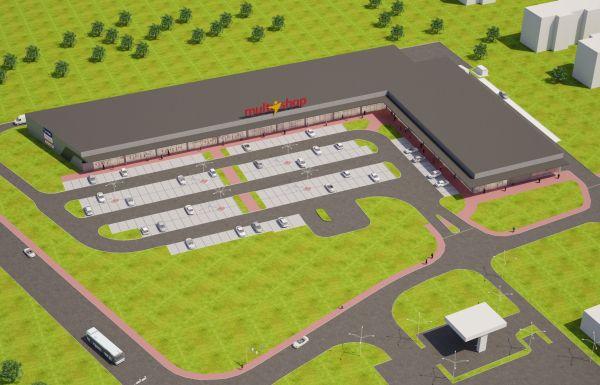 Multishop Jarocin już w budowie