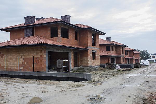 Na budowie osiedla Wille Jagielska