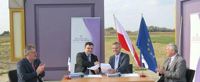 Ruszają prace na terenie Adventure World Warsaw