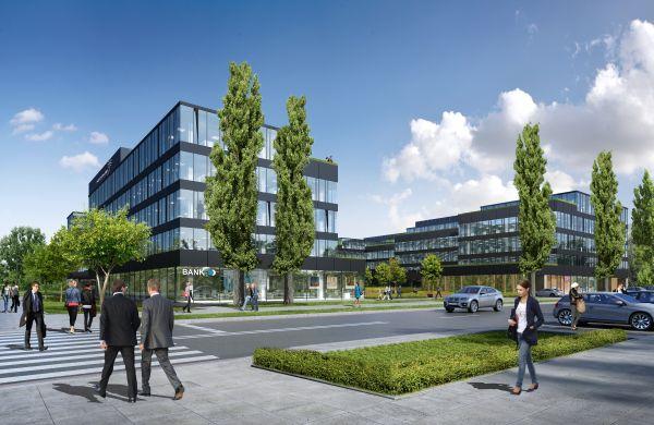 Rośnie konstrukcja biurowca Neopark