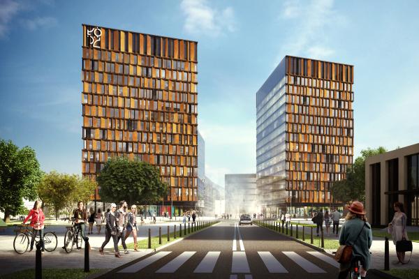 Brama Miasta zamiast szklanego domu