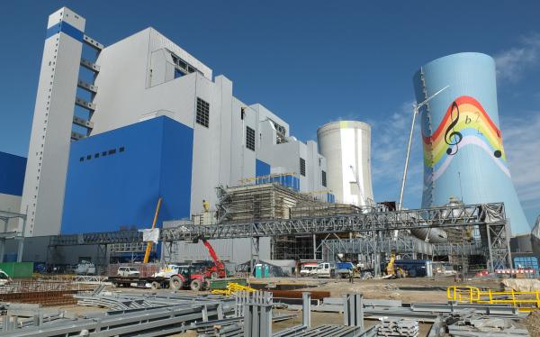 Praca wre na budowie bloków w elektrowni PGE w Opolu