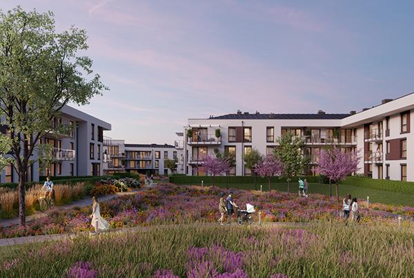 Kolejny budynek na Osiedlu Beauforta