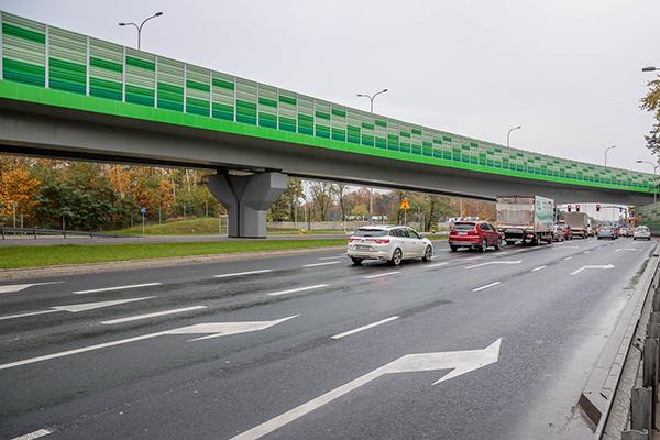 Nowa estakada przy ul. Marsa