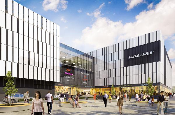 Większe Centrum Galaxy w Szczecinie według projektu Open Architekci