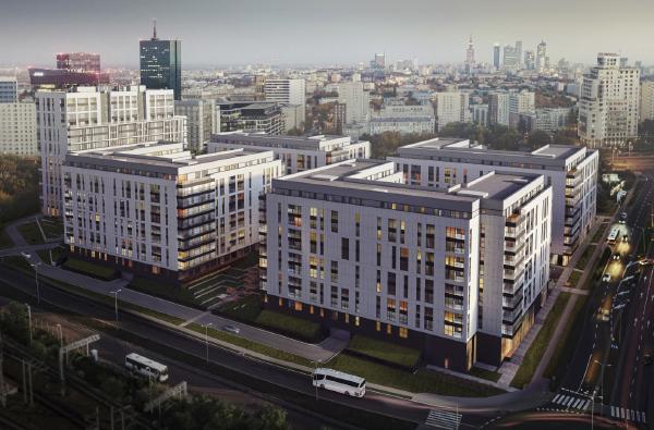Central Garden Apartments - 1100 mieszkań od Asbudu
