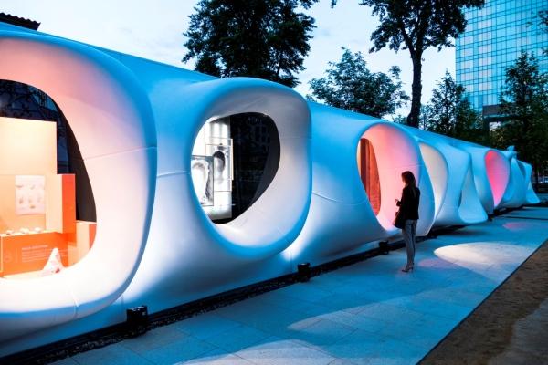 Futurystyczna galeria Art Walk nagrodzona