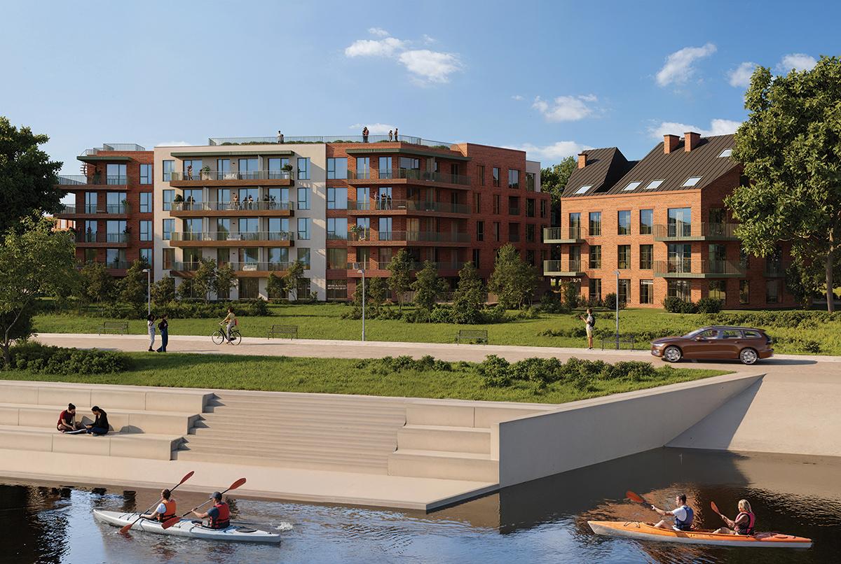 Gdańsk: rusza Gedania Riverside Living – 750 mieszkań nad Motławą